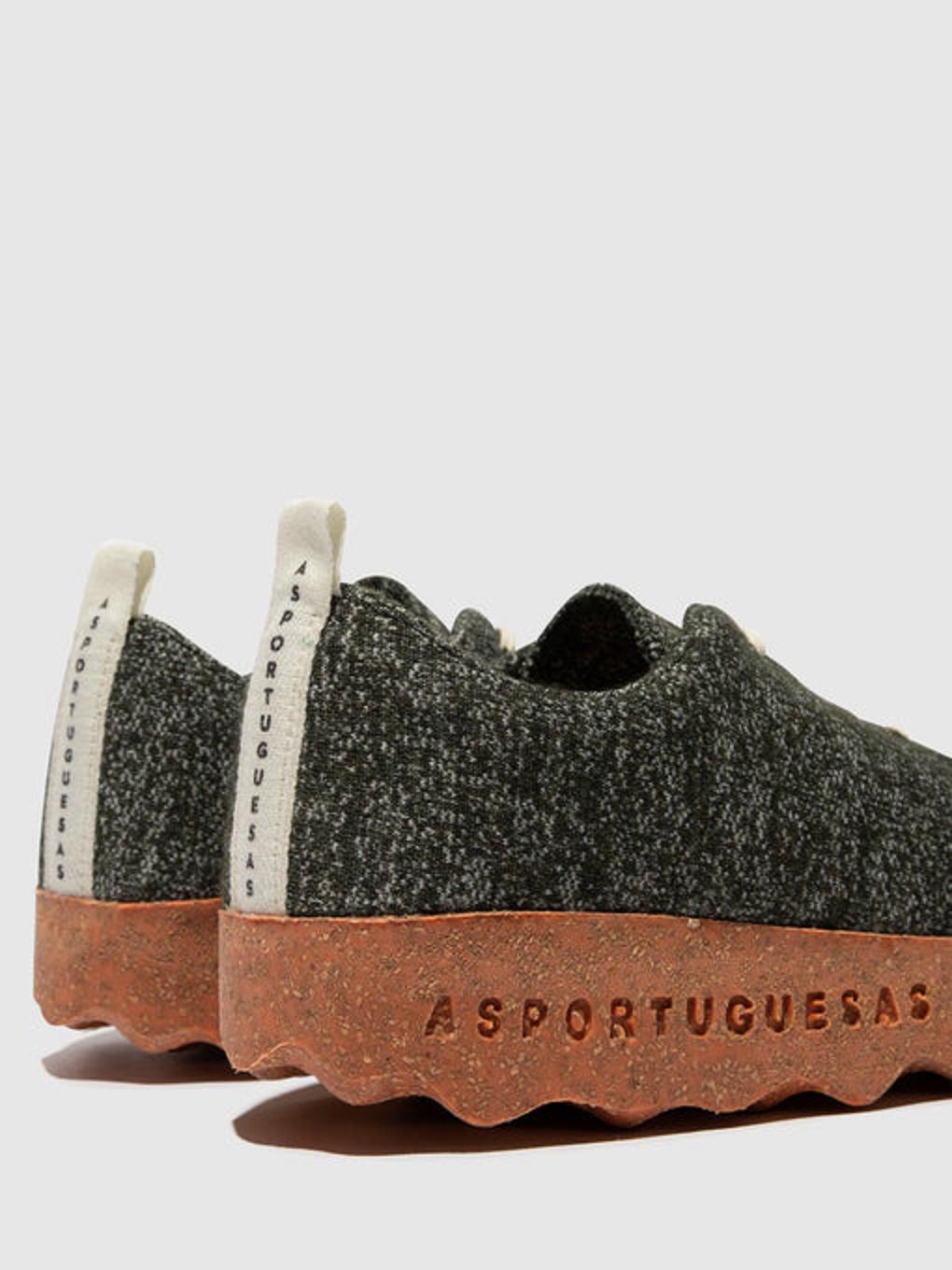 Asportuguesas Camp Kengät Green Merino - Naisten Slip-on Kengät ASPP018084FI Vihreä